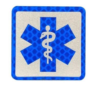 Reflex Patch Star of Life Blue